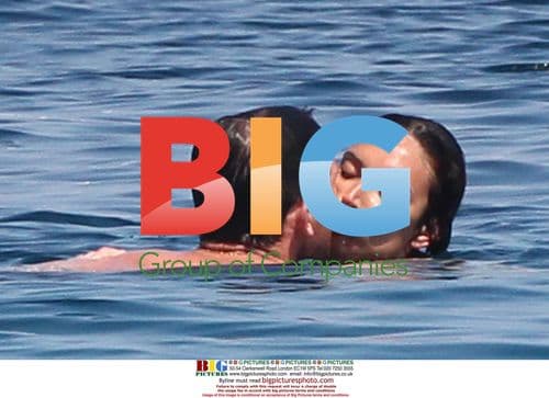 Frank Lampard and Christine Bleakley on Boat in Italy