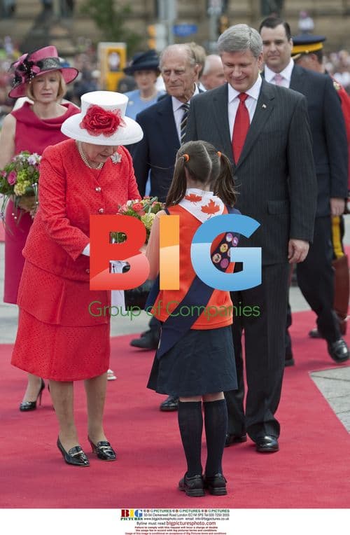 Queen Elizabeth Visits Canada