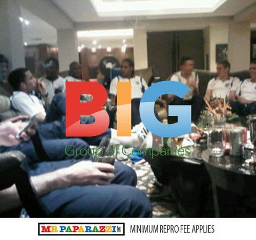 England Squad Chilling After World Cup Loss