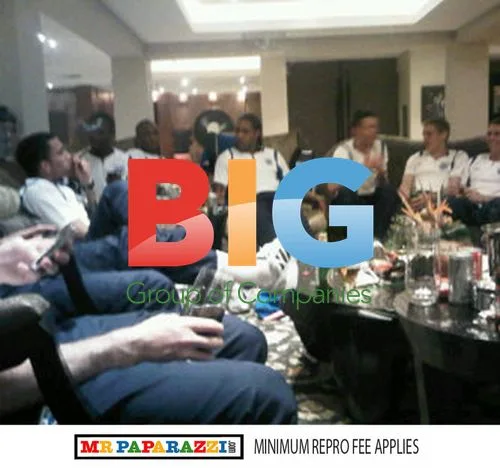 England Squad Chilling After World Cup Loss