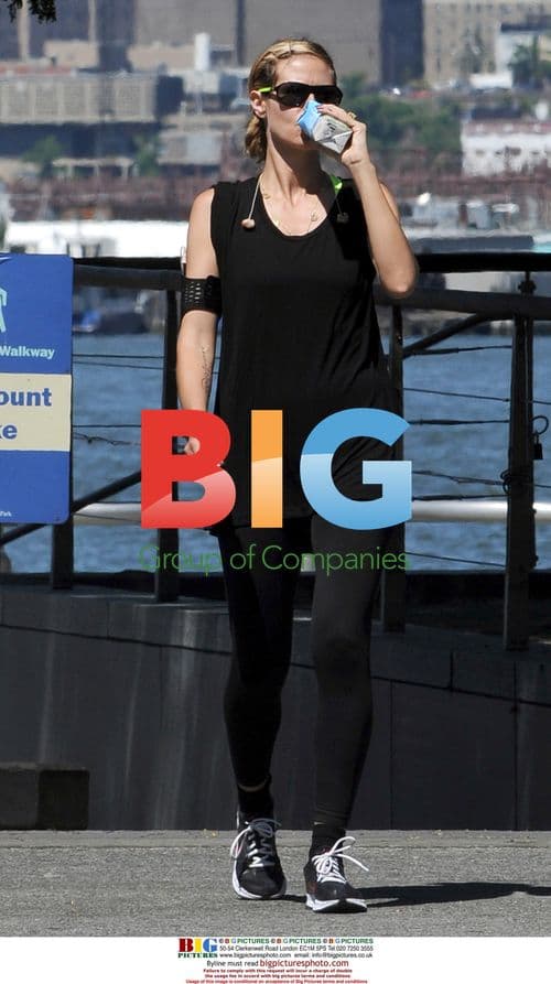 Heidi Klum's NYC Pier Run