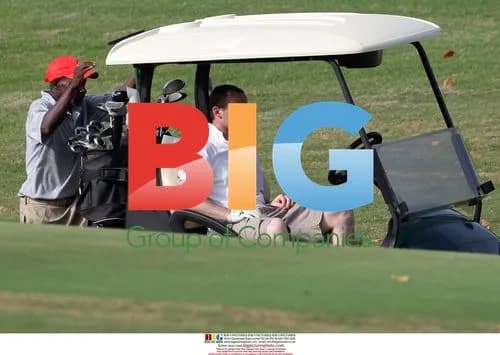 Wayne Rooney Golfing in Barbados
