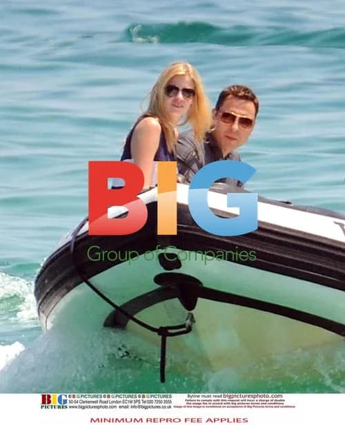 David Walliams and Lara Stone on Romantic Break in France