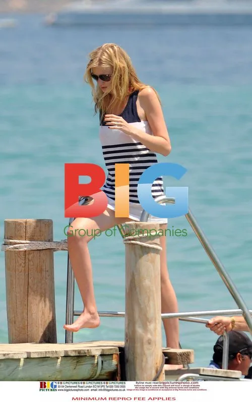 David Walliams and Lara Stone on Romantic Break