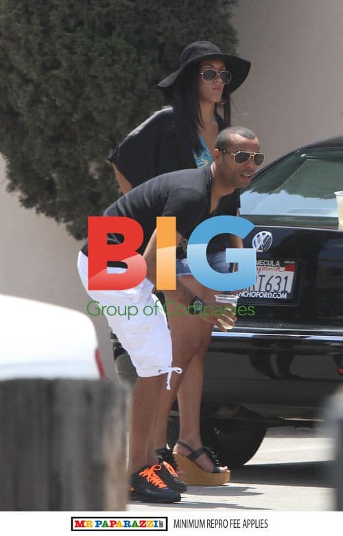 Ashley Cole Parties with Mystery Girls in LA