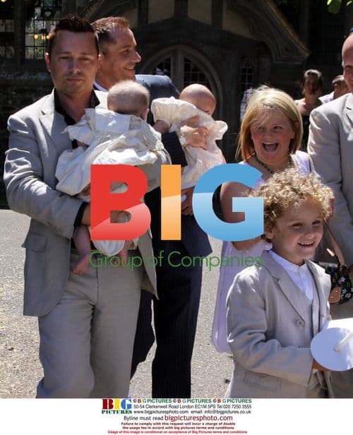 Gay Couple Christens Twins