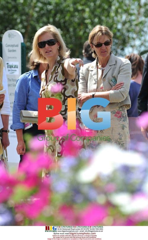 Sophie of Wessex at Hampton Court Flower Show