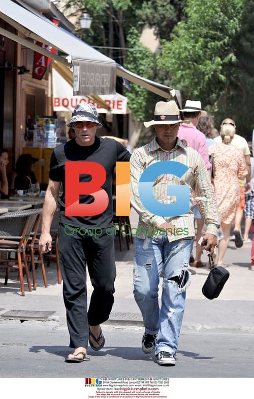 Jean Claude Van Damme in Saint Tropez