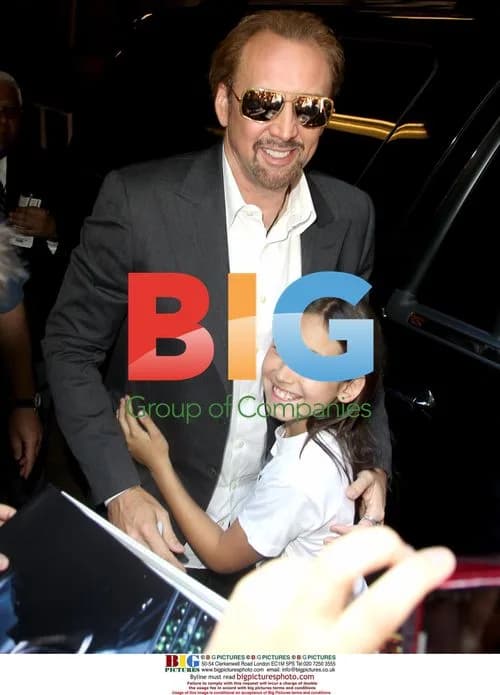 Nicolas Cage on 'Live With Regis & Kelly'