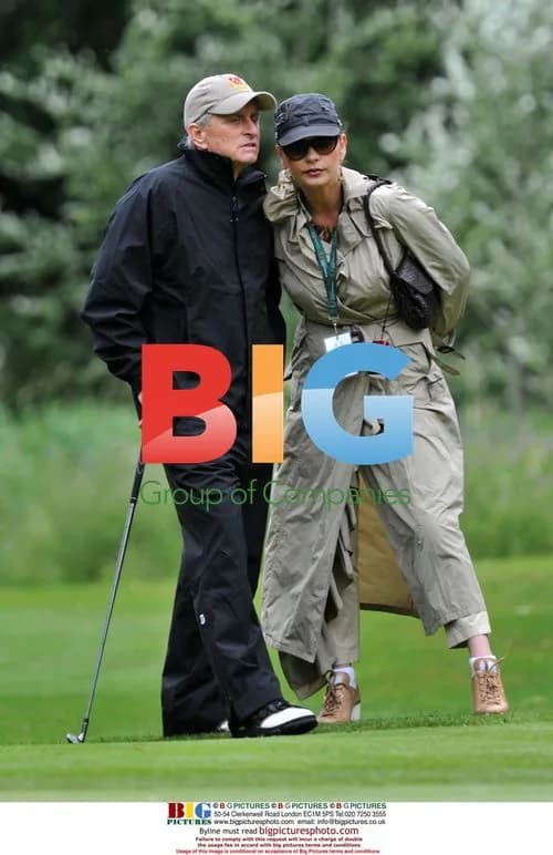 Catherine Zeta Jones and Michael Douglas at Pro-Am