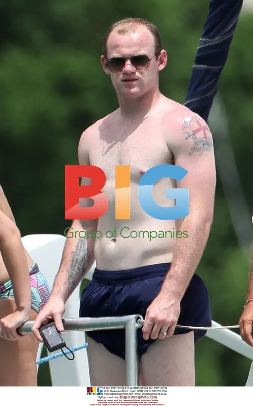 Wayne and Coleen Rooney in Barbados