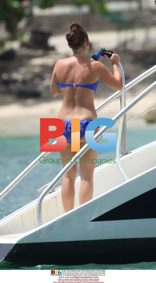 Wayne and Coleen Rooney in Barbados