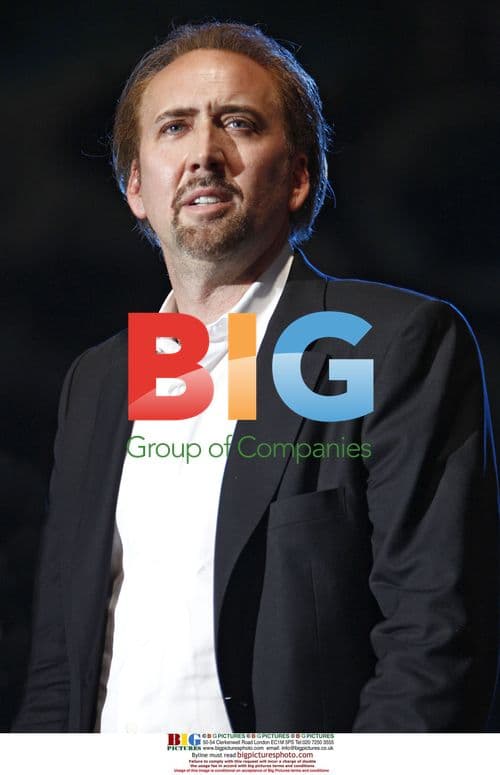 Nicolas Cage at The Sorcerer's Apprentice Concert