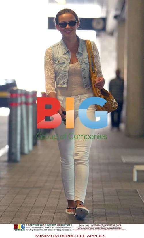 Charlotte Church Casual Style in Cardiff