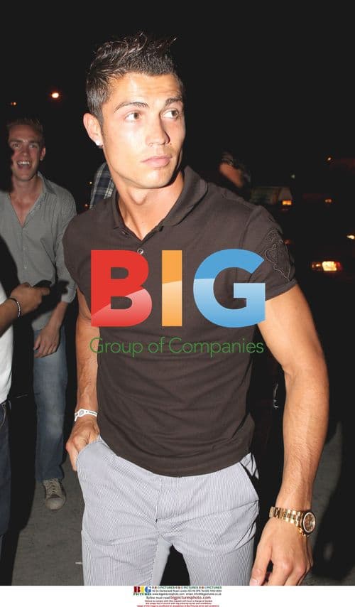 Cristiano Ronaldo arrives for dinner in NYC