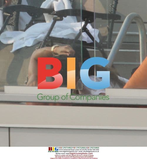 Cristiano Ronaldo and Irina Shayk Pool Vacation