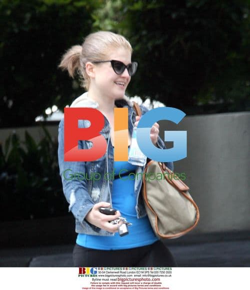 Kelly Osbourne Leaving Gym in LA