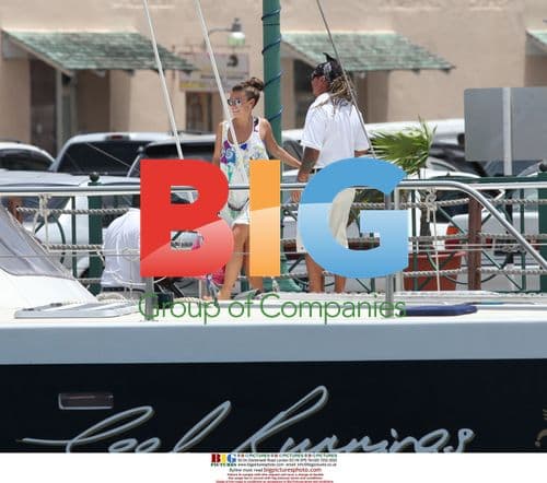 Wayne and Coleen Rooney in Barbados