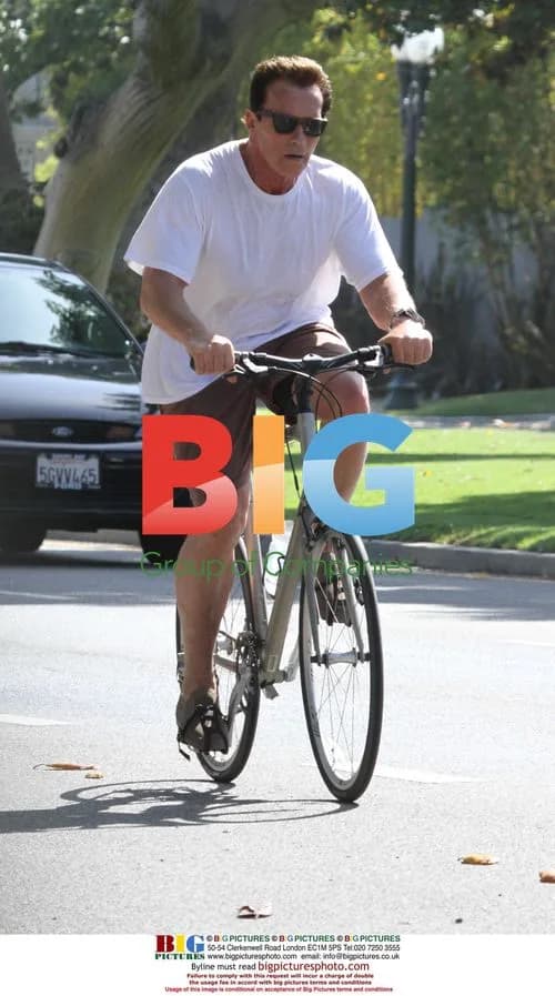 Arnold Schwarzenegger Bike Ride