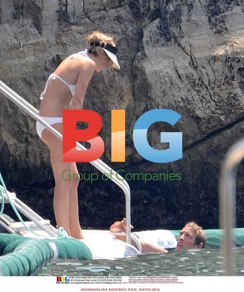 Peter Crouch and Abigail Clancy in France