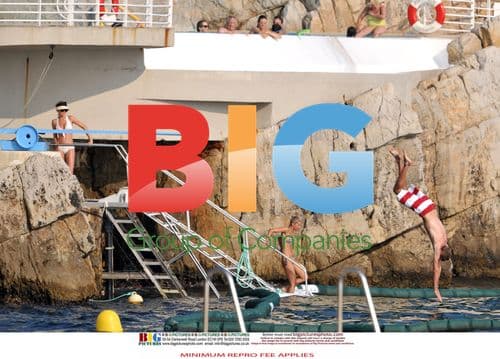 Peter Crouch and Abigail Clancy on Holiday