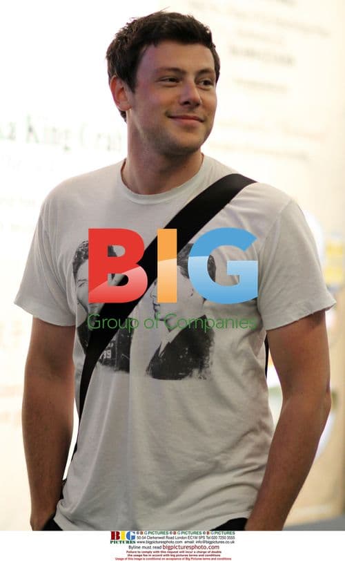 Cory Monteith Arrives Home Without Bags