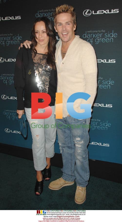 Mark McGrath and Carin Kingsland at 'Darker Side of Green' Debate