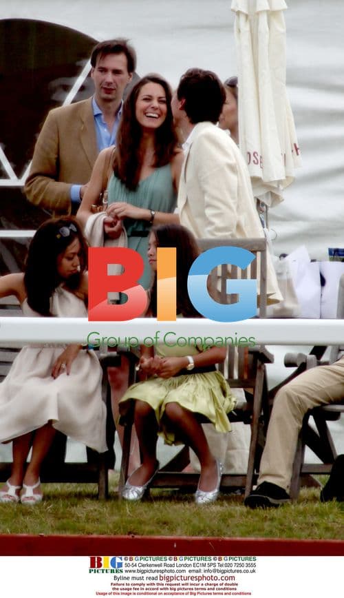Kate Middleton and Prince William at Polo Match