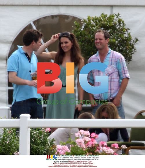 Kate Middleton at Polo Match with Princes