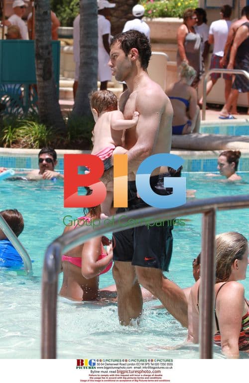 Javier Mascherano with Family in Miami