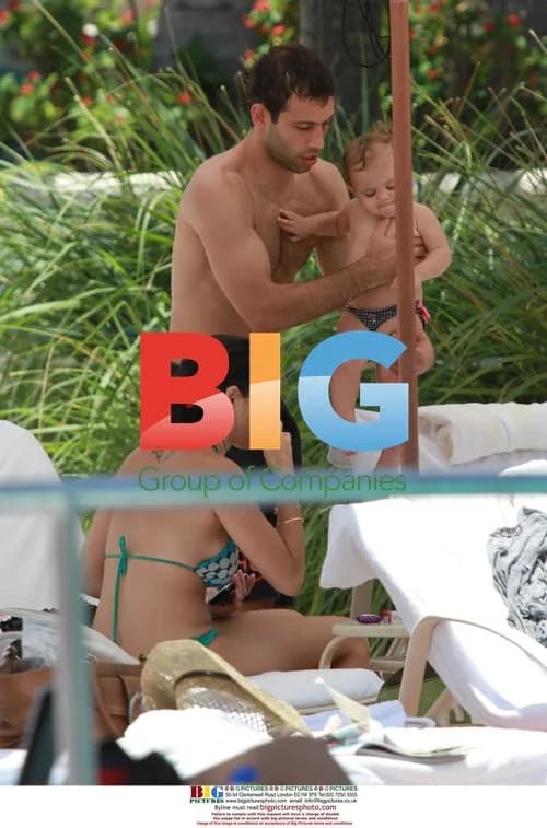 Javier Mascherano Family Outing in Miami