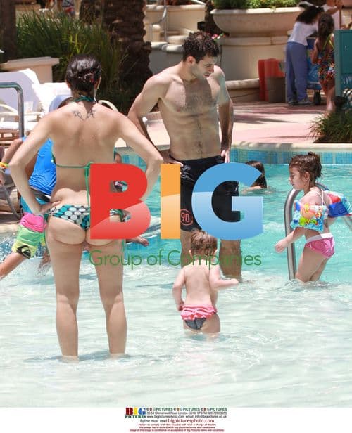 Javier Mascherano with Family in Miami