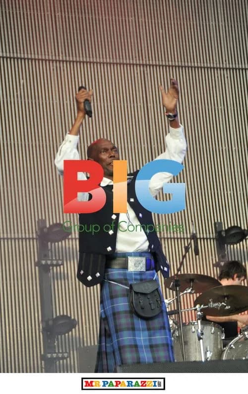 Maxi Jazz of Faithless Performing at T in the Park