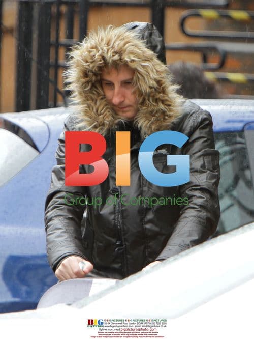 Andy Whyment Out with Family in Manchester