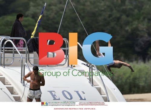 Princess Beatrice on Yacht in Saint Tropez