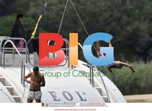 Princess Beatrice on Yacht in Saint Tropez