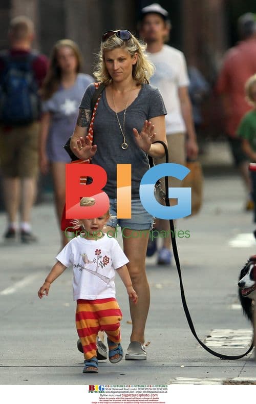 Ethan Hawke Out with Family in NYC