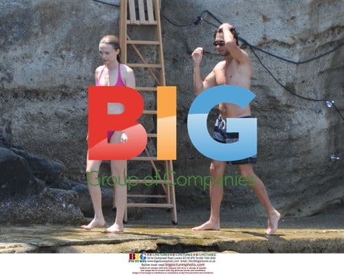 Heather Graham on Holiday in Italy