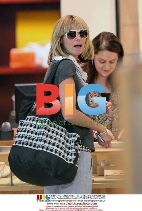 Heidi Klum Shopping at Barneys New York