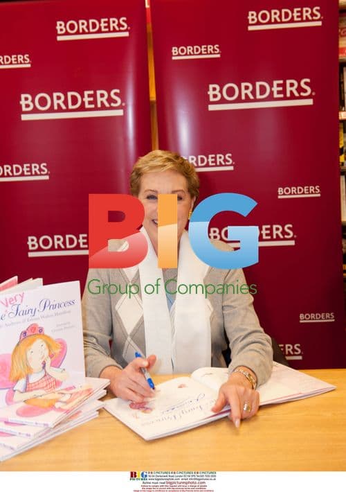 Julie Andrews Book Signing