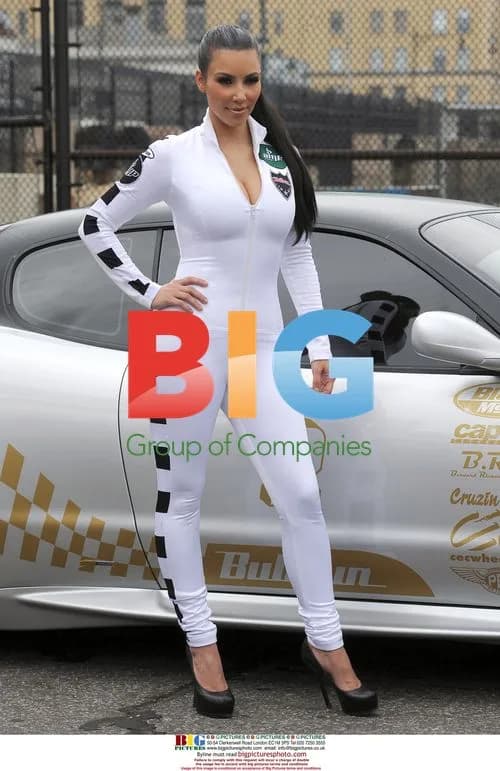 Kim Kardashian at 2010 AMP Energy Bullrun Rally