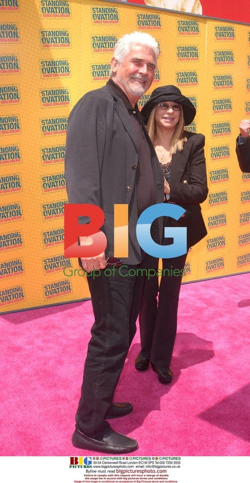 Barbra Streisand and James Brolin at "Standing Ovation" Premiere