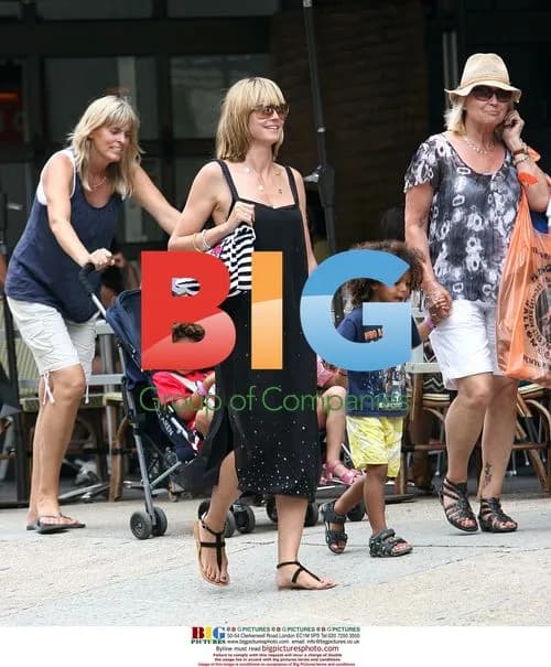 Heidi Klum with Kids in New York