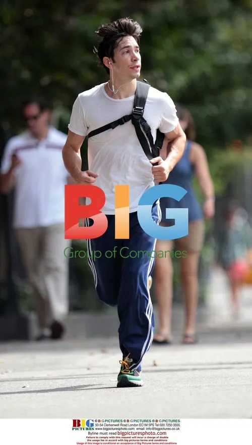 Justin Long Spotted Jogging in NYC