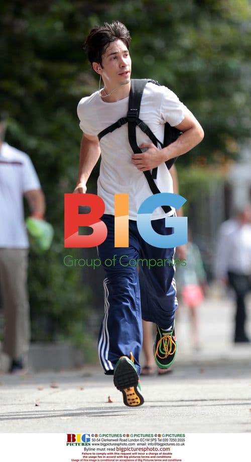 Justin Long Spotted Jogging in NYC