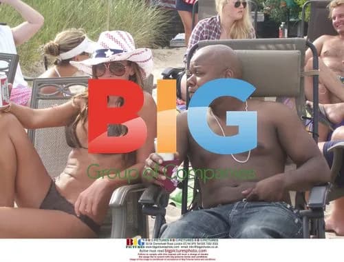 Rachel Uchitel and Too Short in The Hamptons