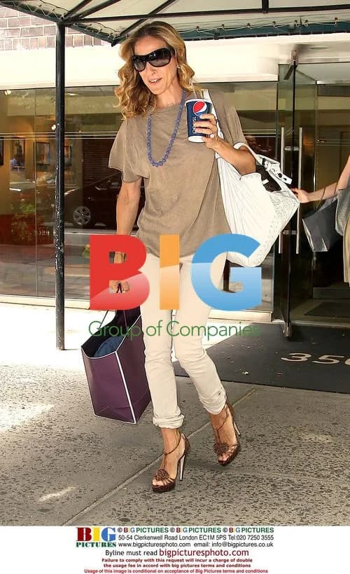 Sarah Jessica Parker Leaving Photo Shoot