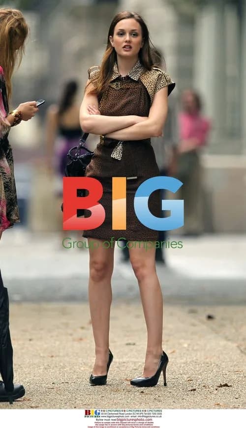 Leighton Meester on 'Gossip Girl' Set
