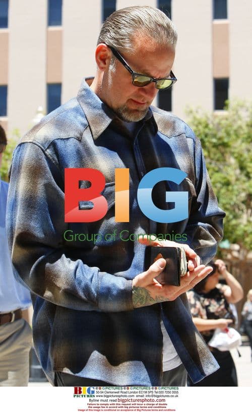 Jesse James Leaving Orange County Court