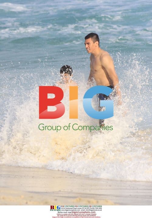 Lucio and Juan Relax After World Cup